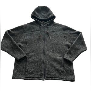 Dark Grey Stoic Fleece Jacket Men’s Size XL